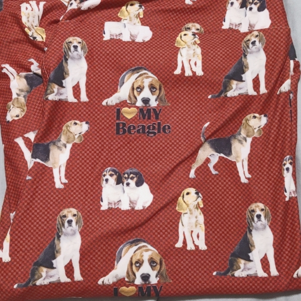 Beagle mom leggings